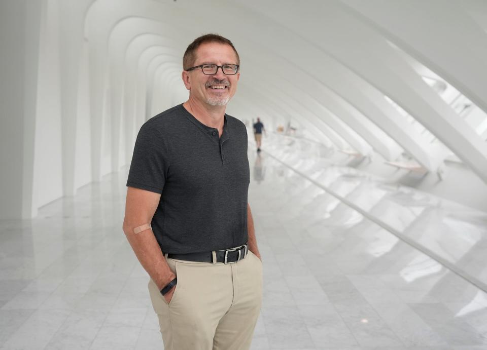 Dan Somers, Milwaukee Art Museum Director of Facilities, inside the Milwaukee Art Museum in Milwaukee on Thursday, Aug. 24, 2023.