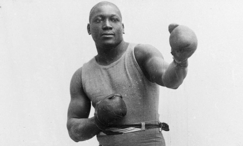 Jack Johnson, seen in 1910.