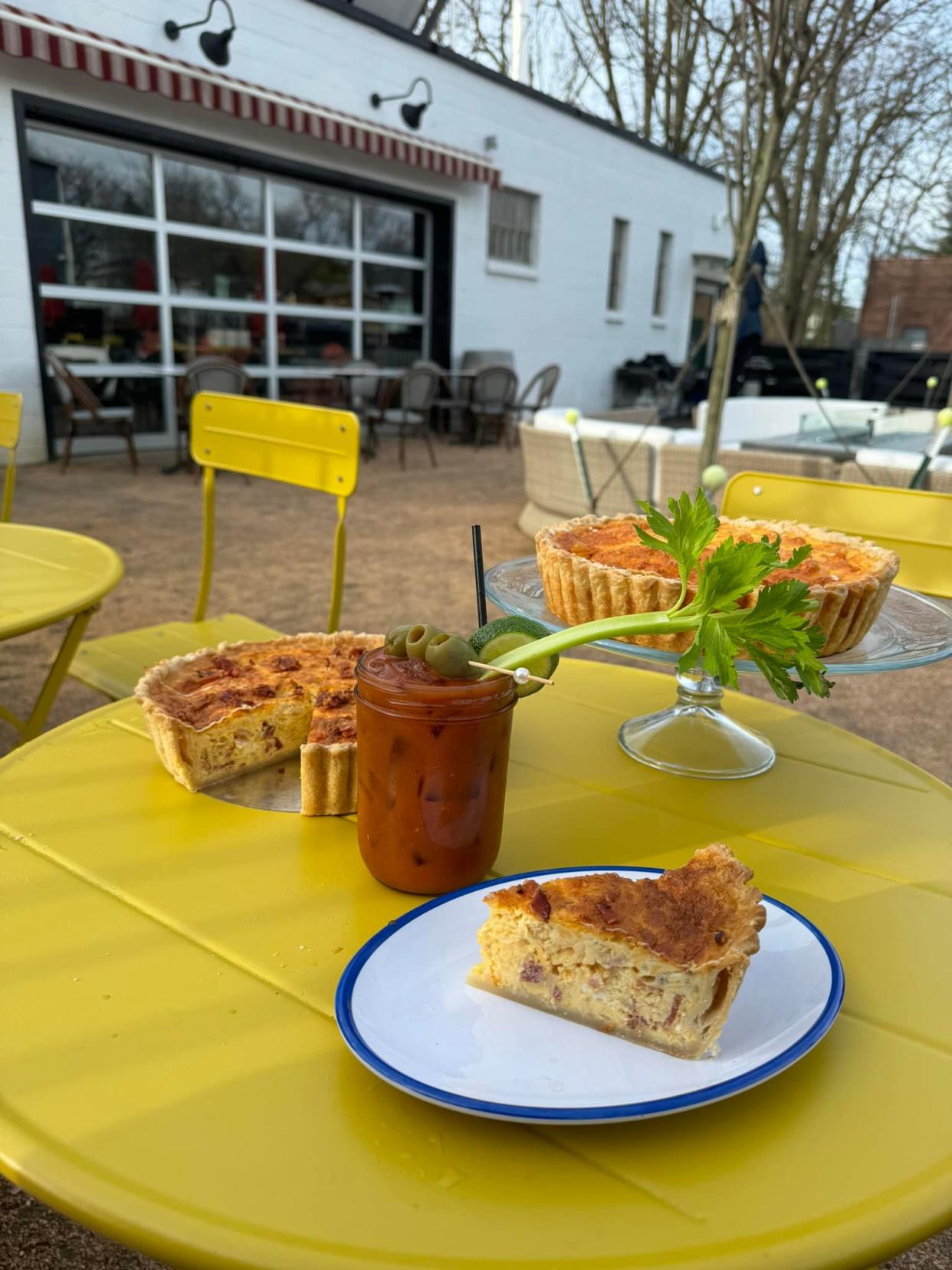 The Garage at Rye features outdoor dining in the courtyard between its sister enterprise, Rye Bar and Restaurant, on Davis Street in Elmira.