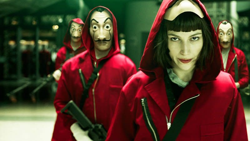 Netflix金句7. 《紙房子》(Money Heist) 劇照