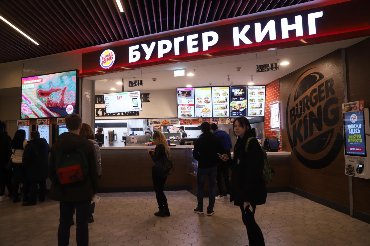 Burger King stays open in Russia, with earnings redirected to