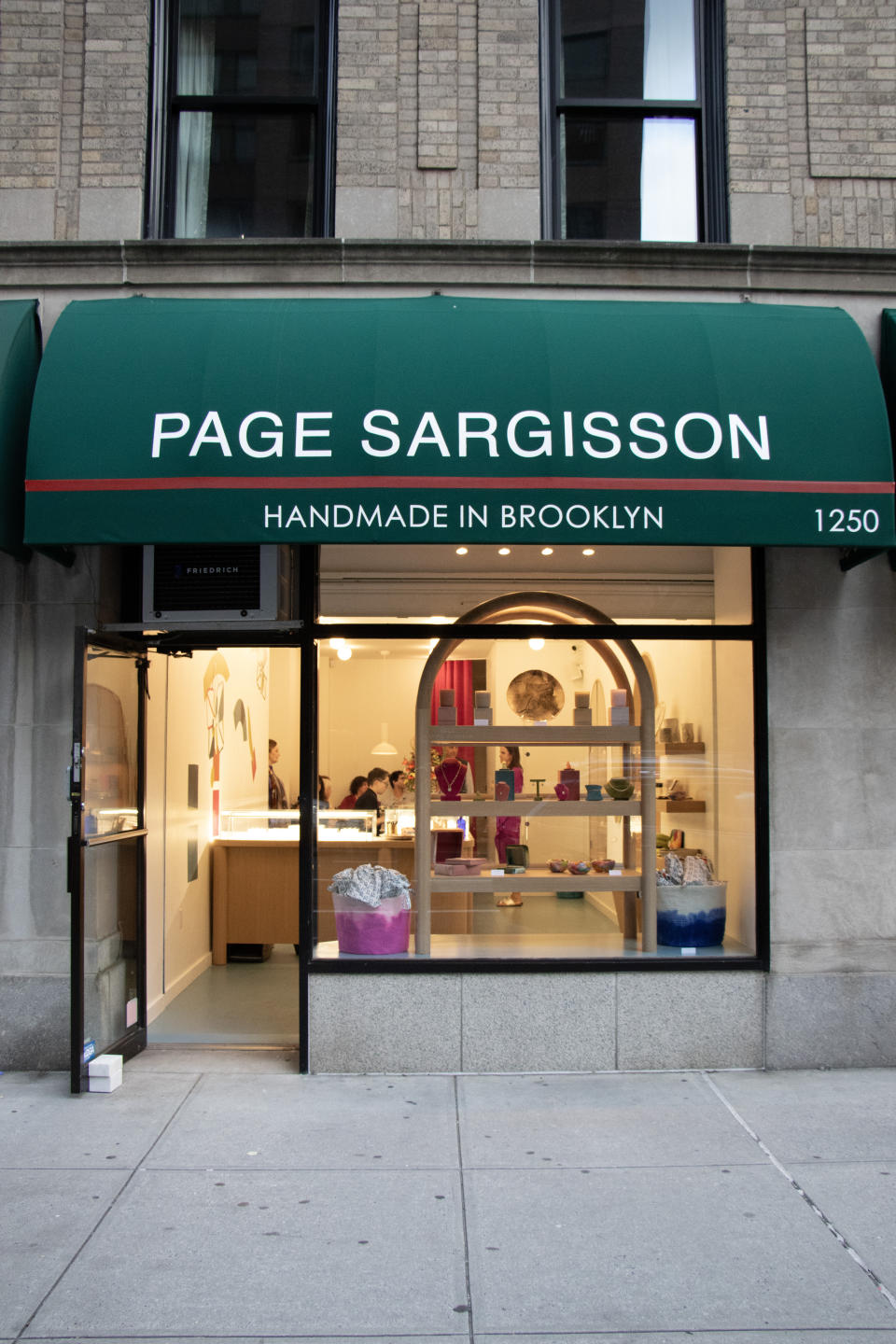 Page Sargisson on Madison Avenue. Photo by Emmanuelle Bonin.