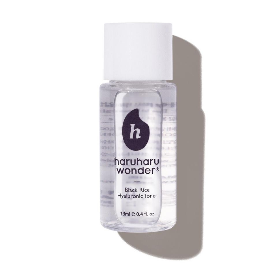 Let’s get one thing straight: This isn’t the toner of your teenage years. Black rice extract and hyaluronic acid top the ingredient list of this hydrating formula. After cleansing, I pour a few drops into the palm of my hand (you can also use a cotton pad) and then gently press it into my skin from my forehead to my neck. I’m met with immediate hydration and dewiness — a perfect prep step for the rest of my routine. —Sarah Kinonen, Associate Beauty Director
+Subscribe now+