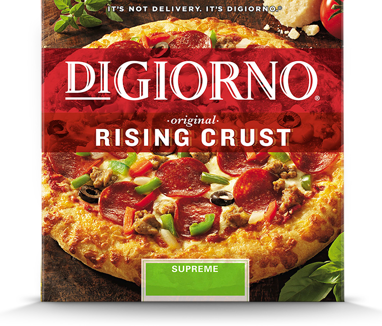 6. DiGiorno Original Rising Crust Supreme Pizza