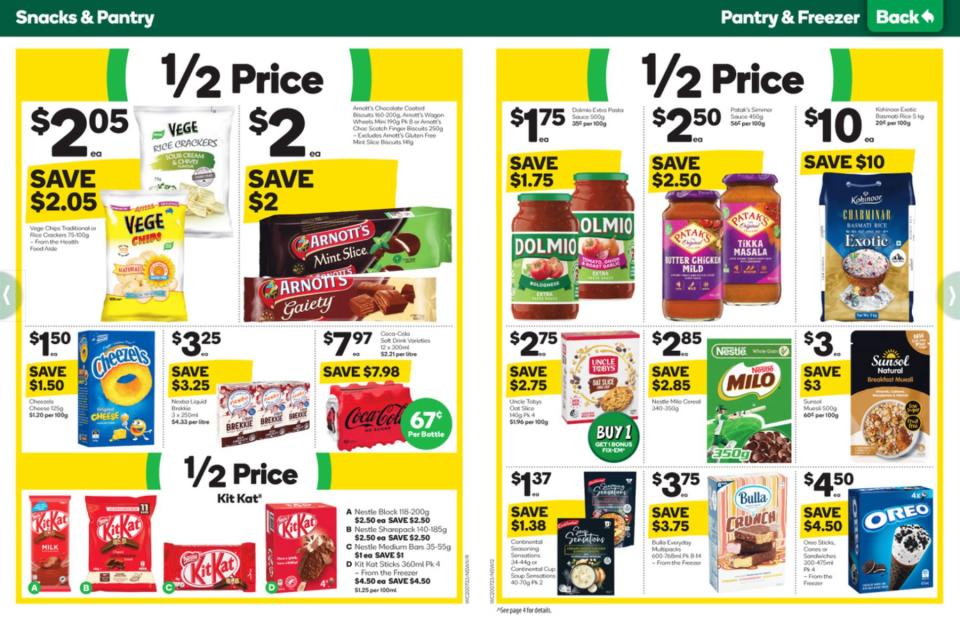 Woolworths catalogue