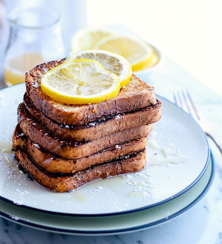 Honey-Lemon Vanilla Gluten-Free French Toast from Cotter Crunch