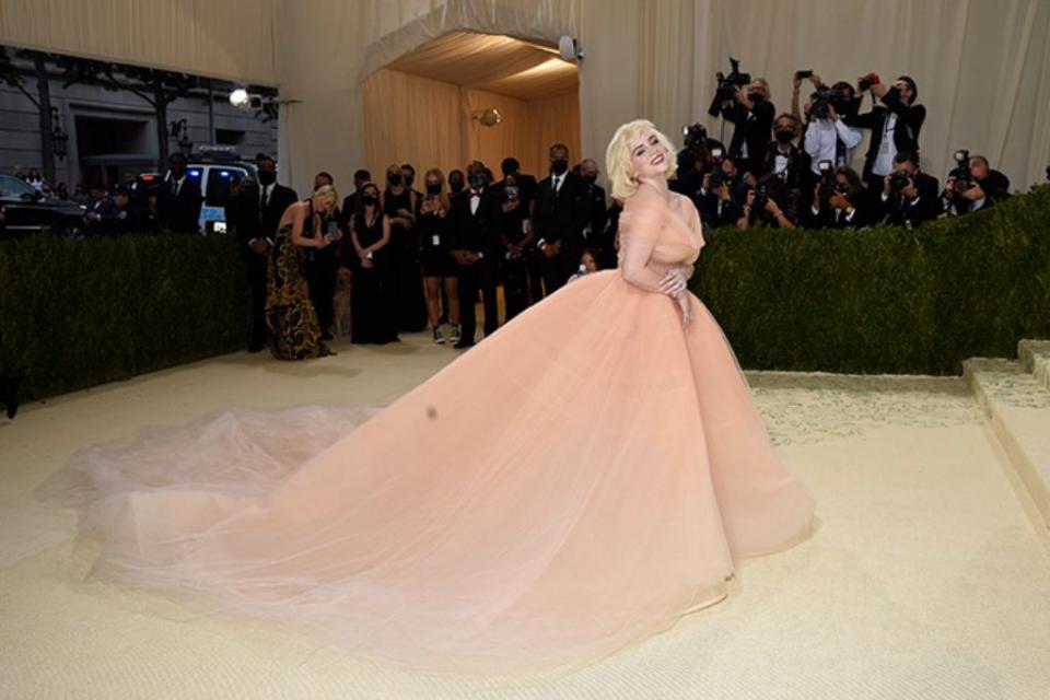 Billie Eilish attends The Metropolitan Museum of Art’s Costume Institute benefit gala celebrating the opening of the “In America: A Lexicon of Fashion” exhibition on Monday, Sept. 13, 2021, in New York. - Credit: AP Images