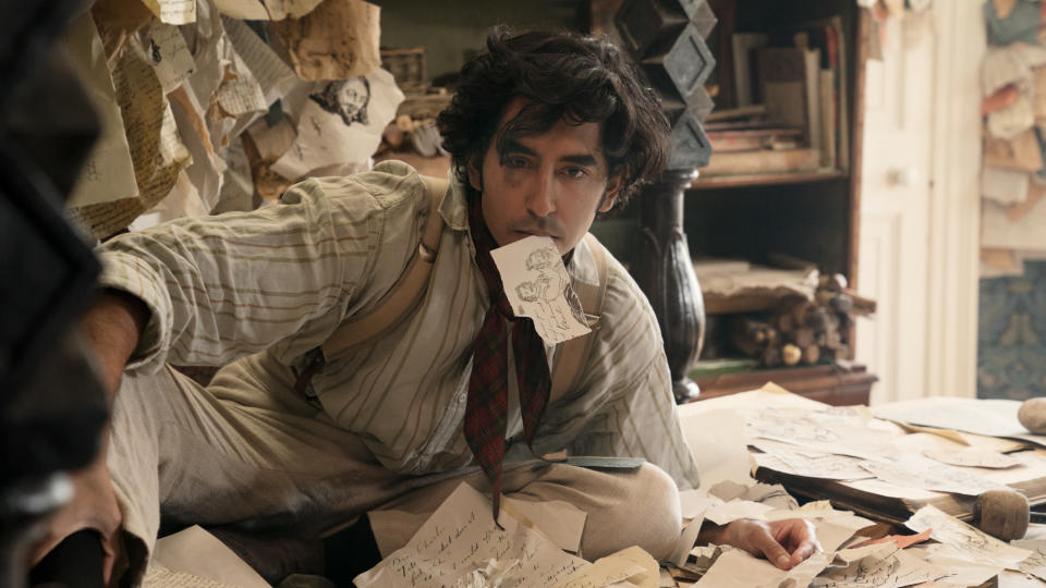 Dev Patel in 'The Personal History of David Copperfield'. (Credit: Lionsgate)