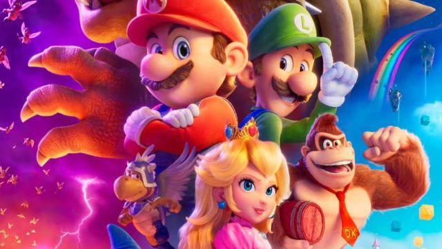 Super Mario Bros. mostra Kart, Donkey Kong, Princesa Peach e mais