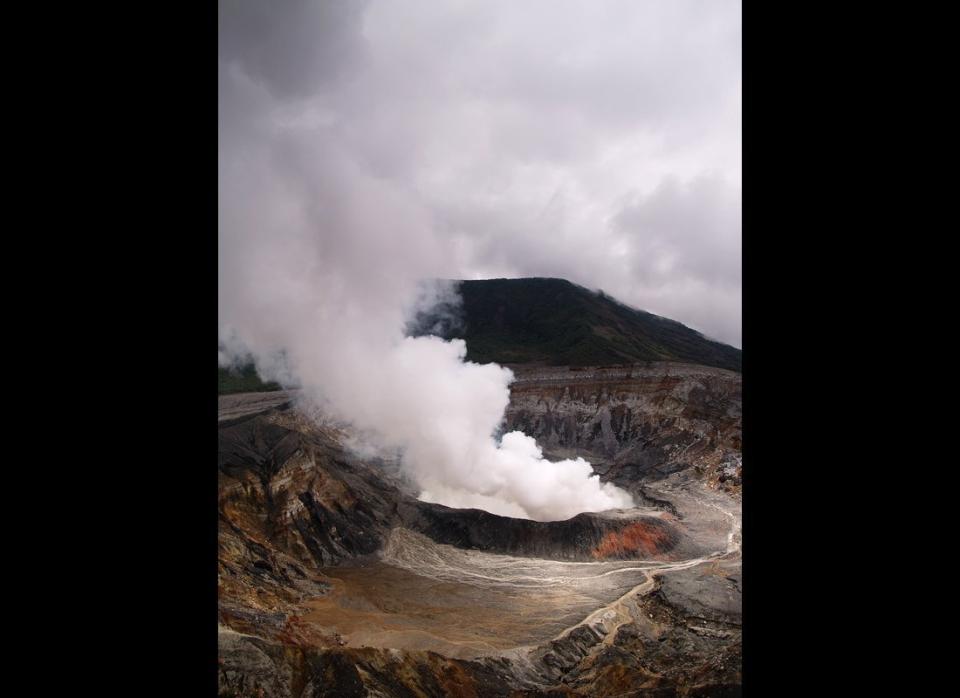 While the volcano is certainly impressive, the real attraction here is the area’s famous yellow-green squirrel, which can be found nowhere else in the world.