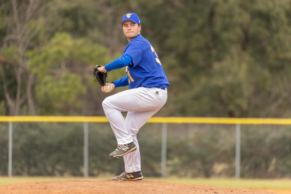 Former Maclay starter Grant Harrison helps anchor the TCC bullpen in 2022.