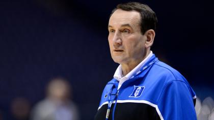 One thing that has never changed about Mike Krzyzewski: his intensity. (AP)