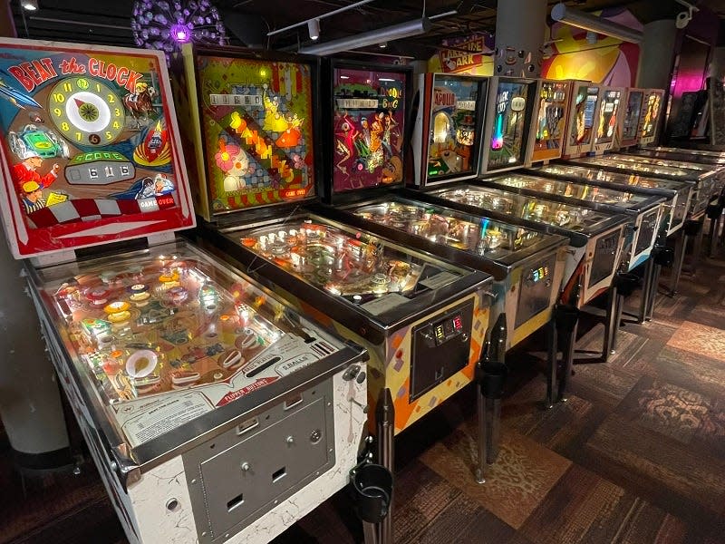 The Roanoke Pinball Museum features machines from throughout the last century, plus free play!