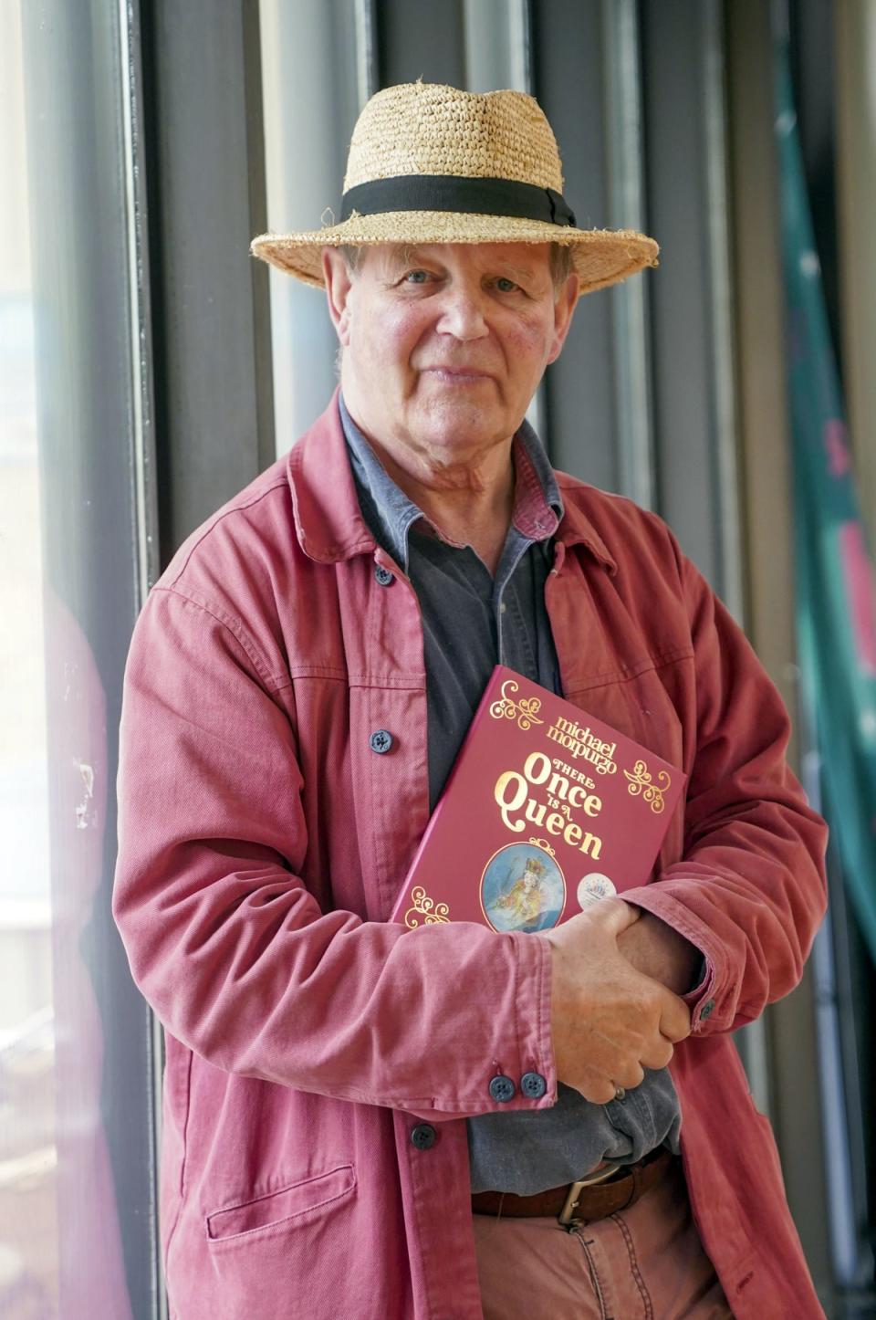 Children’s author Michael Morpurgo after giving a reading from his new book There Once is a Queen, written for the Queen’s Platinum Jubilee (Steve Parsons/PA) (PA Wire)