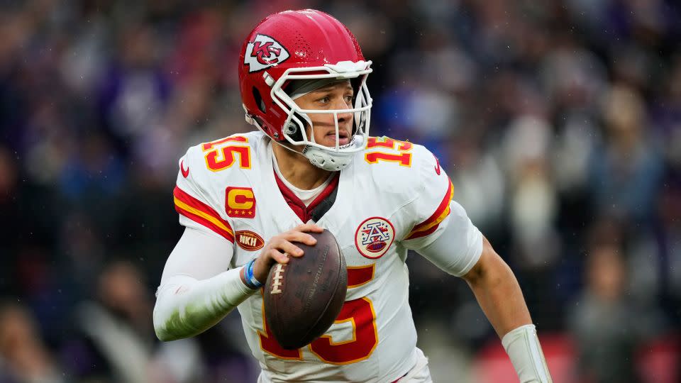 Though it seemed unlikely at one point, Mahomes and the Chiefs are back in the Super Bowl. - Matt Slocum/AP