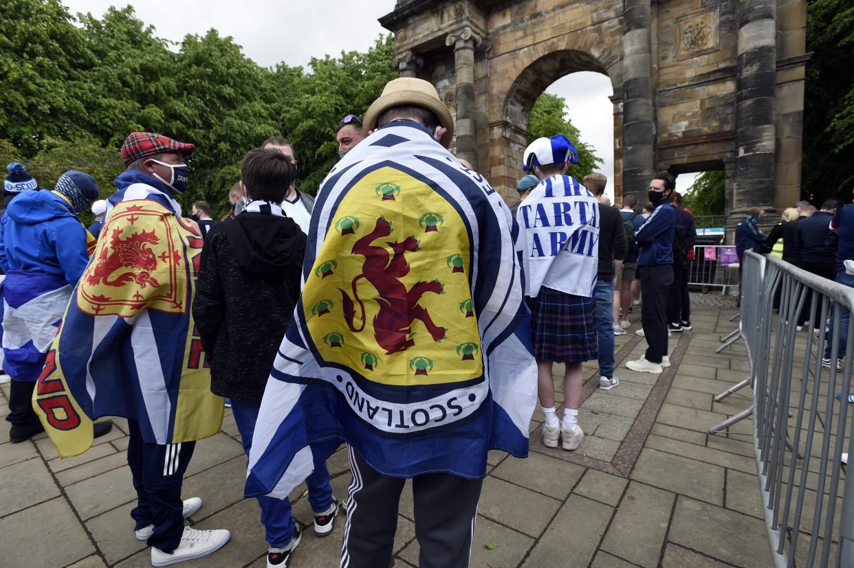 Scotland fans (PA Wire)