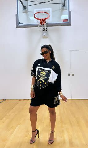 <p>Ciara/ Instagram</p> The pregnant singer shared another snap of her bump on her Instagram Story