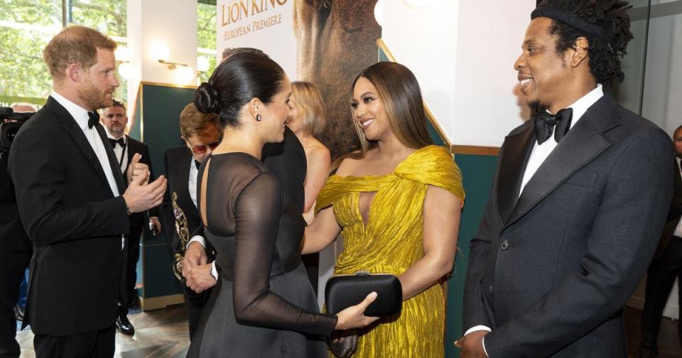 Beyoncé Calls Meghan Markle 'My Princess' at Lion King Premiere