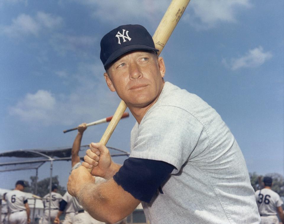 Yankees great Mickey Mantle was so prodigious, he earned the childhood adulation of such sports figures as former Ohio State quarterback Rex Kern, golfer Ben Krenshaw and marathoner Bill Rodgers.