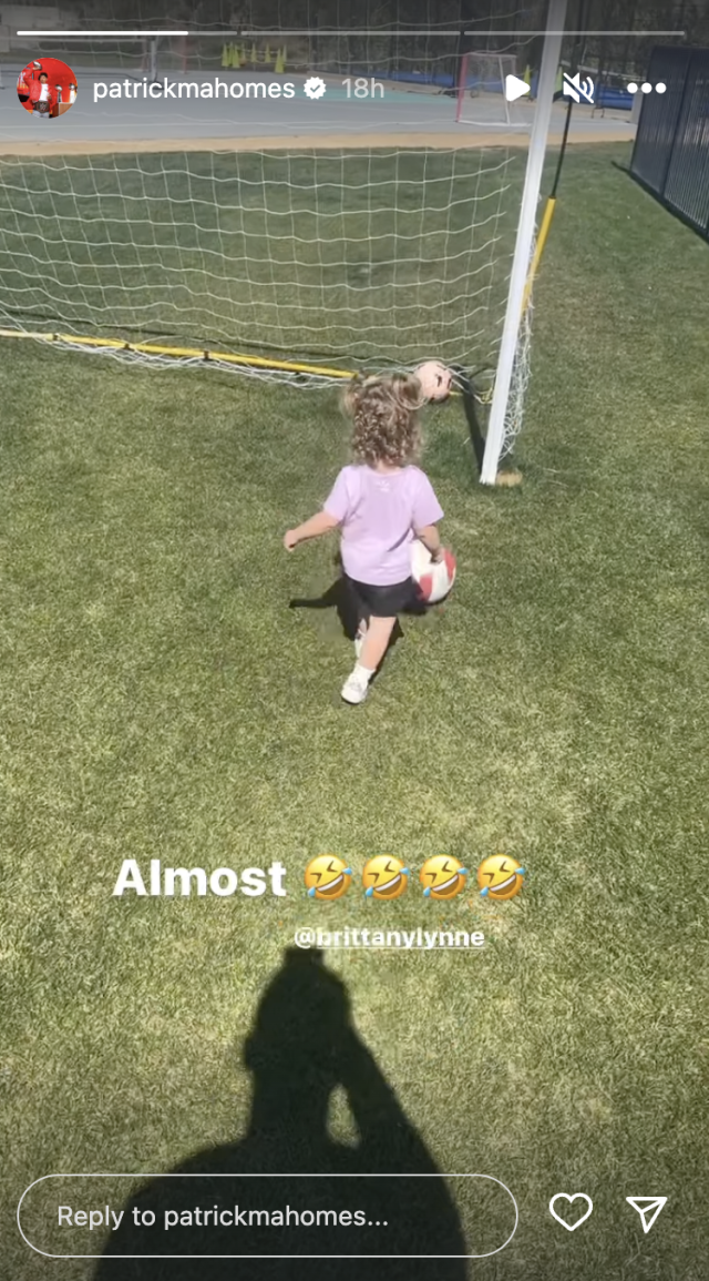 Patrick & Brittany Mahomes' Daughter Sterling Shows off Her Sports Skills — But Not with a Football