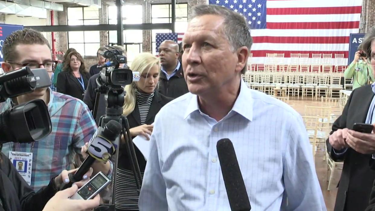 Kasich Contends 'I've Got the Best Chance of Being the Nominee Outside of Trump'