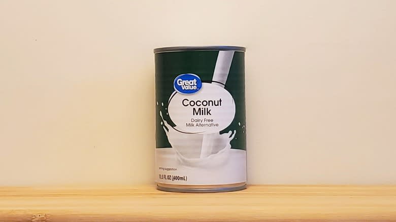 Great Value canned coconut milk