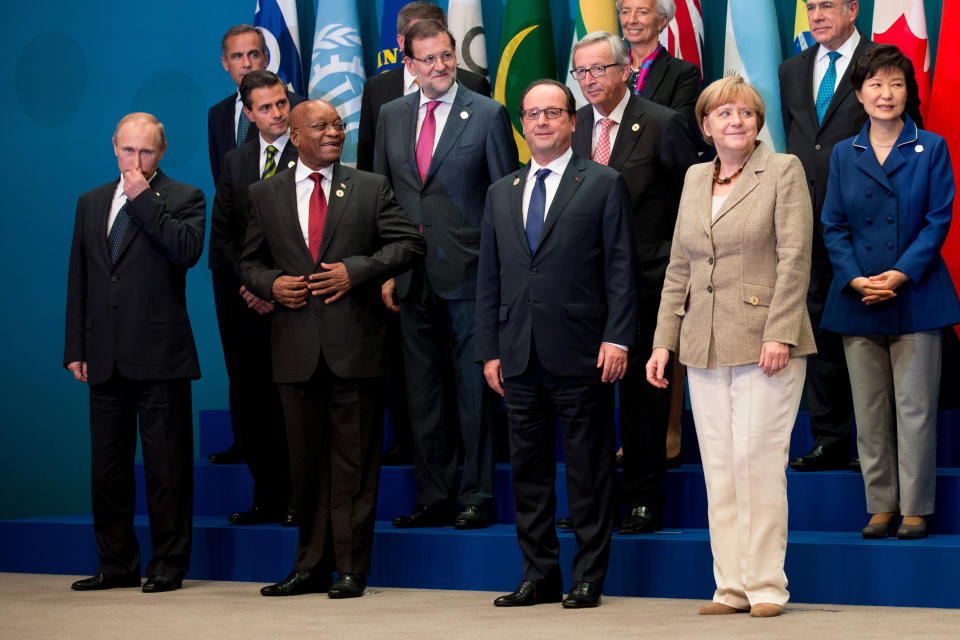 German Chancellor Angela Merkel 10th anniversary in office (DPA via Getty Images file)