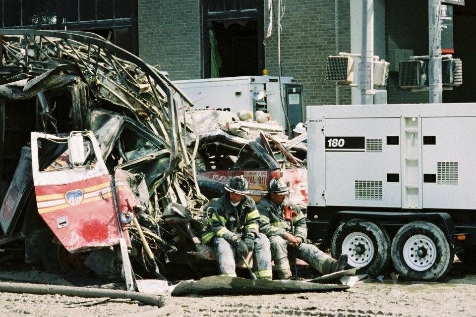 New York City following the Sept. 11, 2001 attacks.