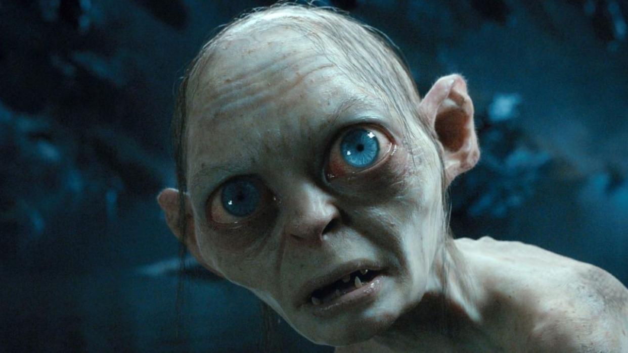  Gollum in Lord of the Rings. 