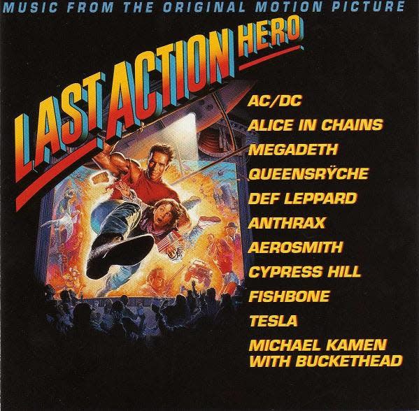 Soundtrack art for "Last Action Hero."