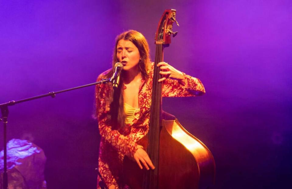 With European training and Mexican soul, double bass player and vocalist Fuensanta is a rising talent on the international jazz scene. (Photo by Maarten Nauw and courtesy of GroundUP Music Festival)