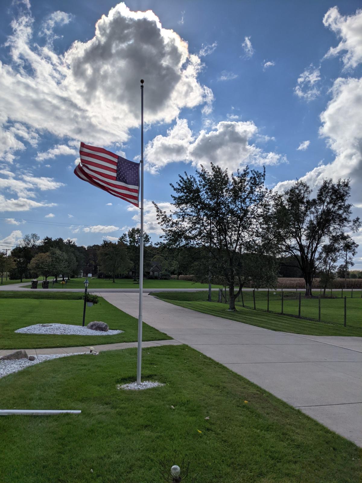 Why flags will be at halfstaff around North Carolina through weekend