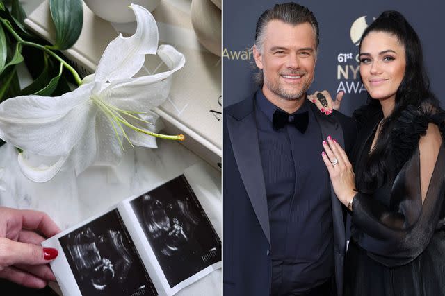 <p>Josh Duhamel/Instagram; Pascal Le Segretain/Getty </p> Josh Duhamel and Audra Mari announced they are expecting their first child together in an Instagram post on Monday