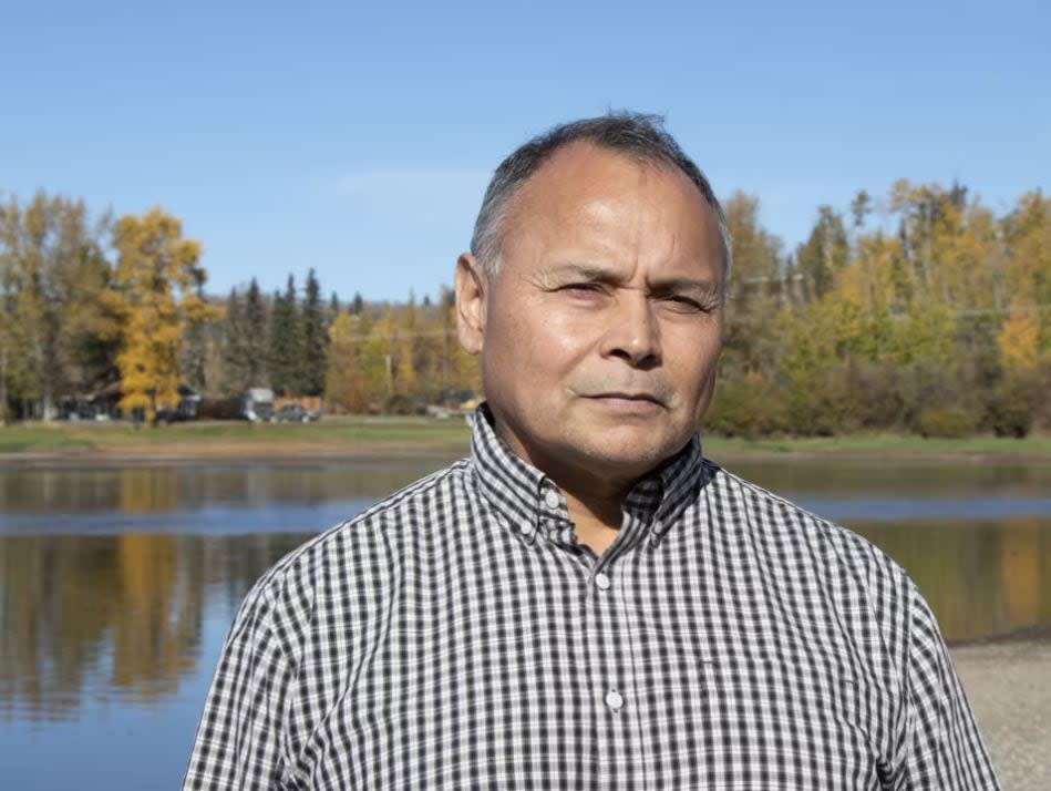 Stellat'en First Nation Chief Robert Michell is celebrating a Court of Appeal ruling which he says will force the federal and provincial governments to the table in managing fallout from the Kenney Dam. (Georgie Smyth/CBC - image credit)
