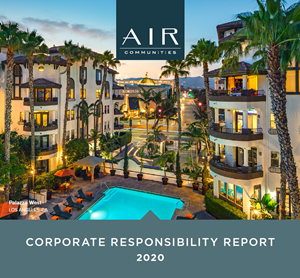 The annual report demonstrates AIR’s continued focus on supporting the communities it serves and reinforcing its commitment to being a responsible corporate citizen.