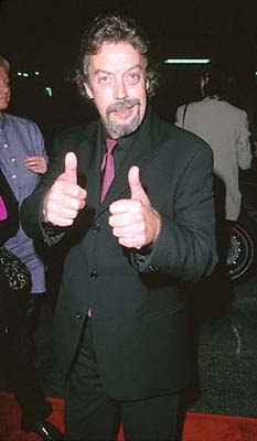 Tim Curry at the Mann's Chinese Theater premiere of Columbia's Charlie's Angels