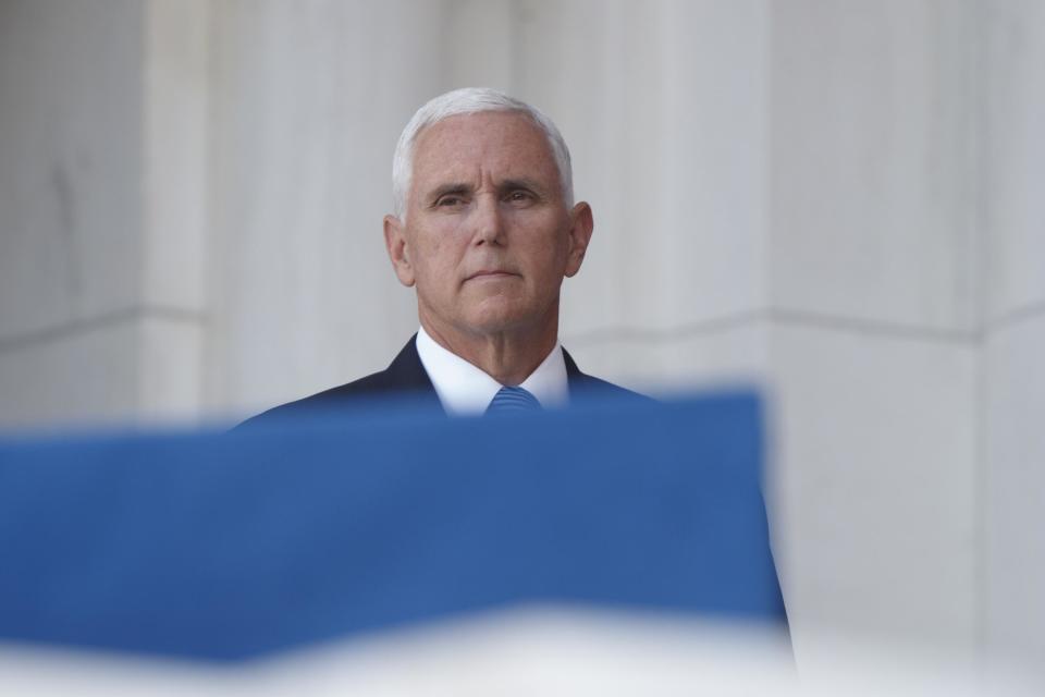 Vice president Mike Pence has generally been a consistent source of stability in a Trump administration renown for chaos, but he swapped roles with the president this week after he abruptly cancelled a planned trip to New Hampshire.Mr Pence had reportedly already boarded Air Force Two at Joint Andrews Base in Maryland when he abandoned his trip to Salem, where he was due to participate in a roundtable discussion and deliver remarks on the opioid crisis.But Mr Pence never arrived in New Hampshire, and rumours swirled in Washington about the possible cause of the cancellation. It is rare that something causes a vice president to abandon plans that have previously been publicised.The reason for the cancellation was not immediately clear, and initially, the announcer at the event in Salem told the crowd that Mr Pence would no longer participate in the roundtable because of an "emergency callback."“Something came up that required the @VP to remain in Washington, DC. It’s no cause for alarm. He looks forward to rescheduling the trip to New Hampshire very soon,” wrote Mr. Pence’s press secretary, Alyssa Farah, on Twitter.Theories that speculated on the reason for the cancellation, from fears of a national security risk to personal drama involving Donald Trump, were abound on Twitter for about an hour until Ms Farah provided an update.“The @VP never left Washington, DC. There was no ‘emergency callback.’ Something came up that required the VP to stay in DC. We’ll reschedule NH shortly,” Ms Farah tweeted. She did not offer further clarifications.The comments made by the Salem announcer were later denied by Mr Pence's aides, who said there was no national security emergency or heath scare that prompted the change, and that though he boarded the plane it never took off.The aides offered little else in the way of specific detail, and Mr Pence's chief of staff, Marc Short, would only rule out possibilities to reporters at the White House without detailing what may have actually happened.“When would people know what happened?” reporters asked. “Weeks from now,” Mr Short replied, according to a pool report.People familiar with the matter later gave at least a partial explanation to The New York Times, saying the cause for Mr Pence's cancellation surrounded the event's venue, Granite Recovery Center, but did not offer any details.