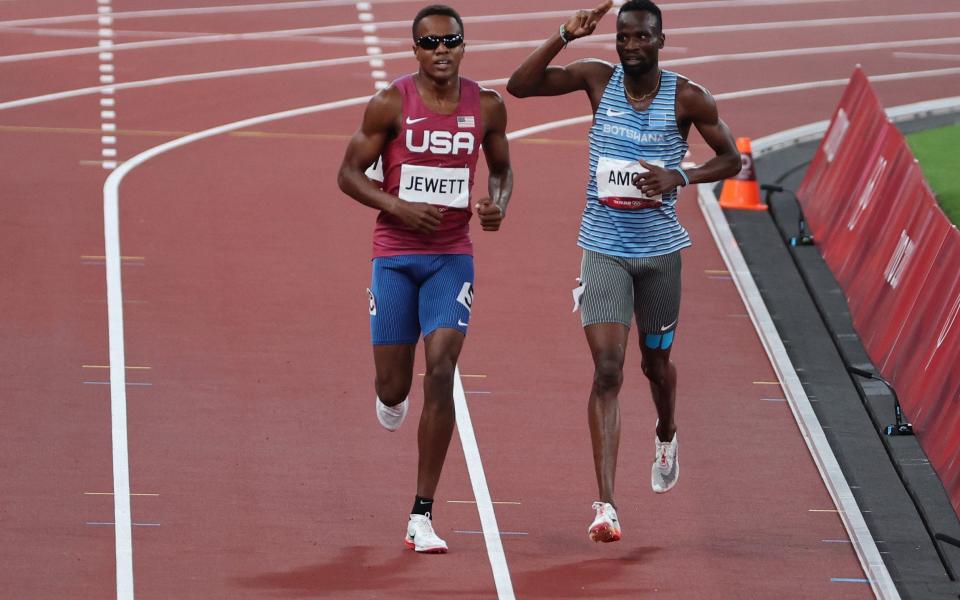 Their display of the Olympic spirit will live long in the memory - AFP