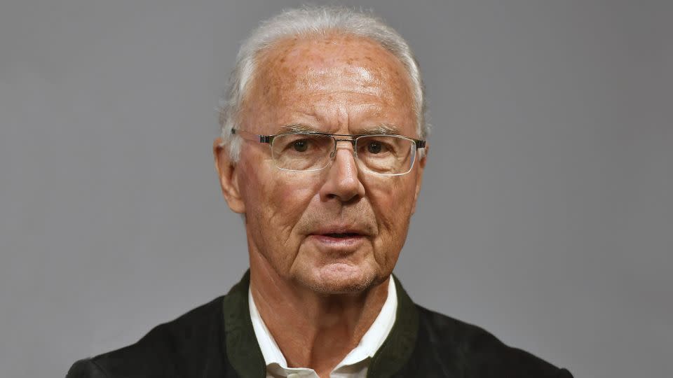 Beckenbauer pictured in 2019. - Frank Hoermann/Sipa USA/AP