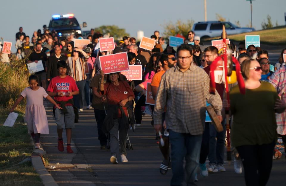 A Stronger Together Dream Peace Walk, commemorating the 60th anniversary of Dr. Martin Luther King Jr.'s "Letter from a Birmingham Jail," will be held April 16. A similar Stronger Together Peace Walk shown in November 2022 focused on the Native American community.