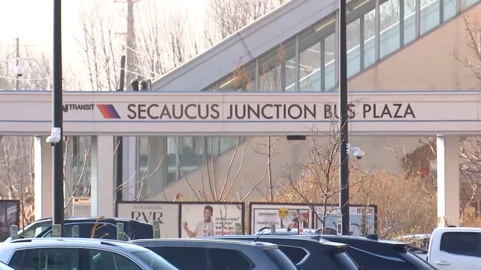 Migrants arrived by bus, then took trains into New York City, said the mayor of Secaucus, New Jersey. - WABC