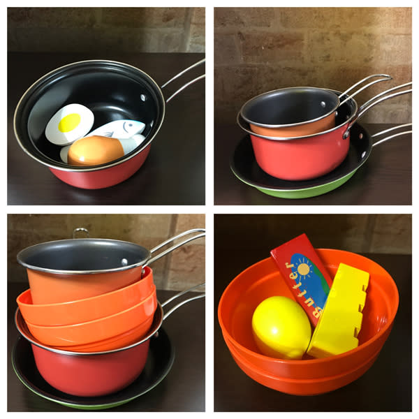 Instead of expensive fake pots and pans, you could save money by using the real thing.