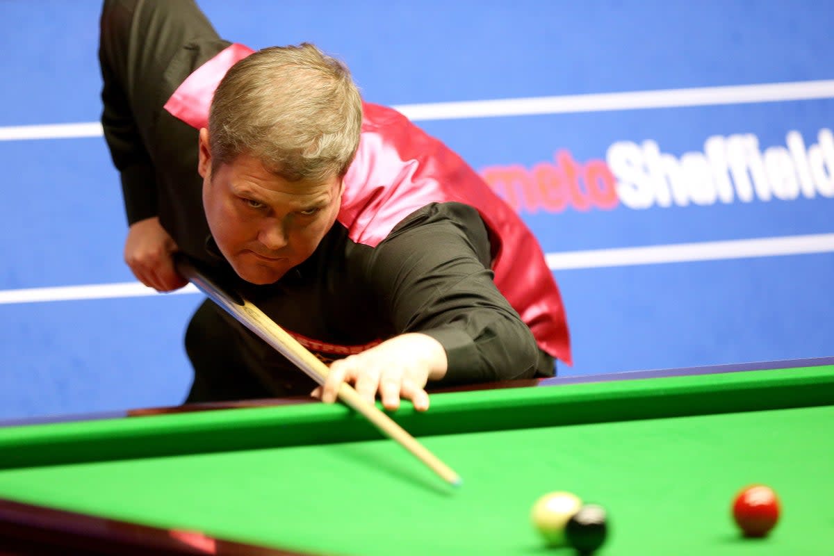 Robert Milkins hit a maximum break in the German Masters (Martin Rickett/PA) (PA Archive)