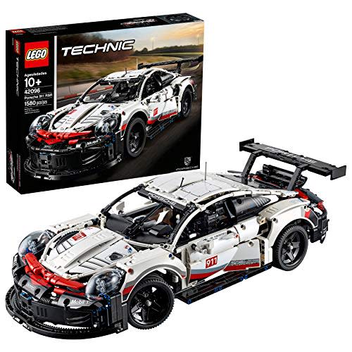 <p><strong>LEGO</strong></p><p>amazon.com</p><p><strong>$149.99</strong></p><p><a rel="nofollow noopener" href="http://www.amazon.com/dp/B07GZ5FP5R/" target="_blank" data-ylk="slk:Shop now;elm:context_link;itc:0;sec:content-canvas" class="link ">Shop now</a></p><p>Lego's Technic Porsche 911 RSR race car is half as expensive as the 911 GT3 RS kit, but then it is made of a little over half the number of pieces. Even though it is less complex than the GT3 RS kit, the RSR comes with an open, visible rear differential; a six-cylinder flat-six engine; and working suspension components. </p><p>1580 pieces</p>