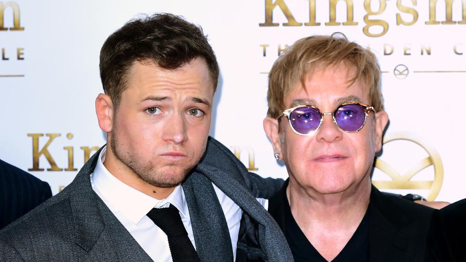 <p>The Kingsman star charts Sir Elton’s rise to international stardom.</p>