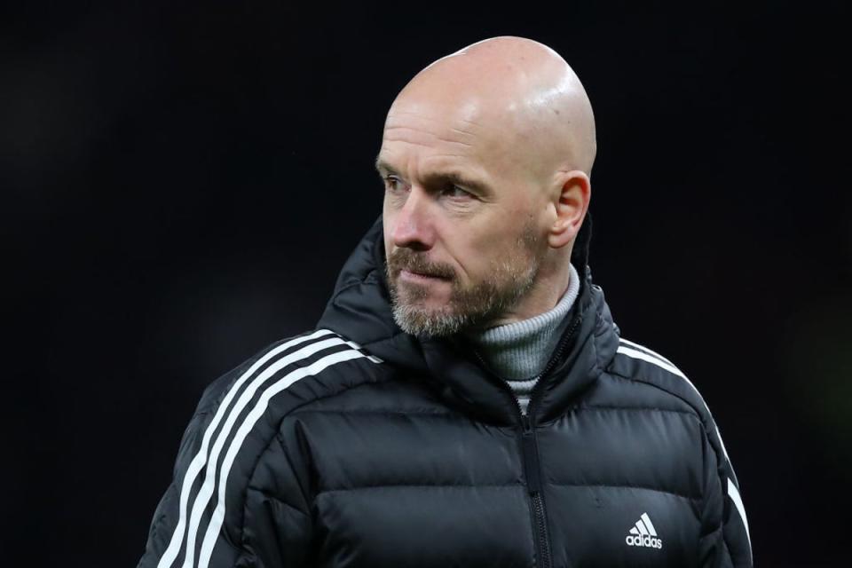 Ten Hag has said he is happy with his attacking options (Getty Images)