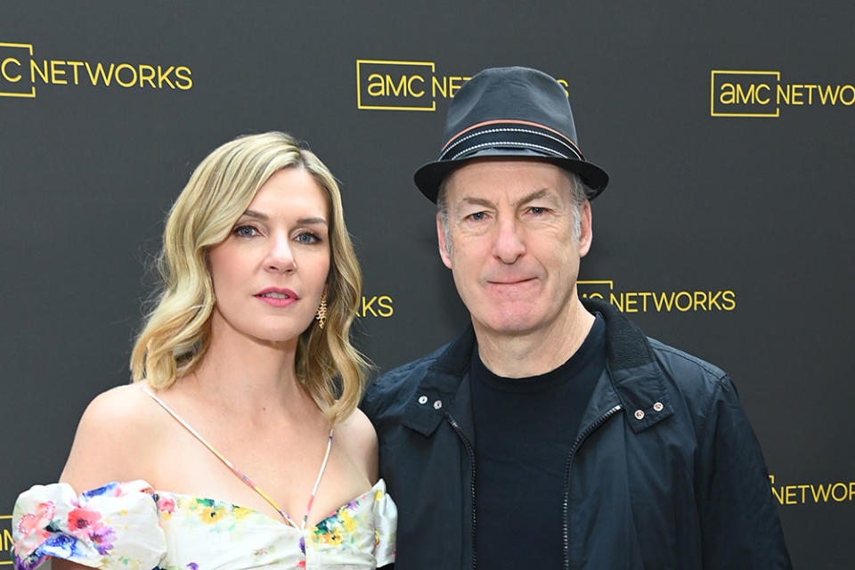 Rhea Seehorn and Bob Odenkirk