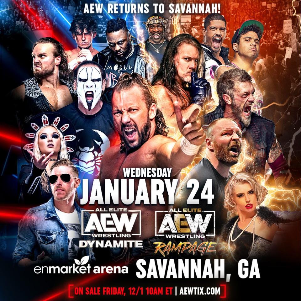 All Elite Wrestling Dynamite and Rampage at Enmarket Arena, Jan. 24, 2024