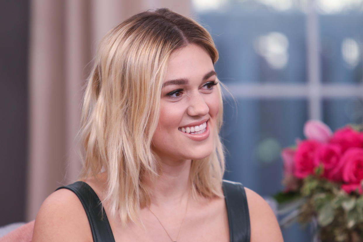 Sadie Robertson shares how motherhood and pregnancy shifted her body image. (Photo: Getty Images)