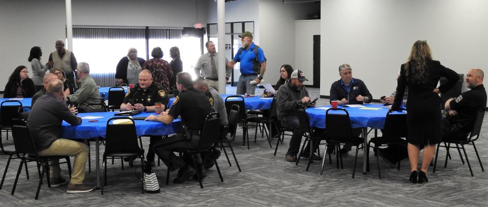 More than 50 people recently attended the first ever meeting of the Coshocton Criminal Justice Collaborative. The focus is to provide communication and networking between those who deal with mental health services in the community and those in criminal justice and law enforcement.